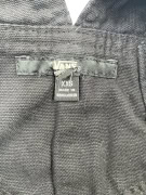 VANS Vintage Σαλοπέτα Παντελόνι με Logo Μαύρο Unisex XXS
