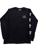 VANS x PEANUTS ΜΑΚΡΥΜΑΝΙΚΗ ΜΠΛΟΥΖΑ SNOOPY ΜΑΥΡΗ UNISEX S