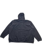 VANS Vintage Zip Hoodie Jacket Logo Black/Charcoal Unisex XXL
