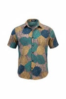 VATPAVE CAMICIA RETRO MULTICOLORE UOMO PRE OWNED S