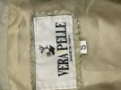VERA PELLE BLAZER MINIMAL BEIGE WOMEN PRE OWNED S