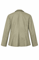 VERA PELLE BLAZER MINIMAL BEIGE WOMEN PRE OWNED S