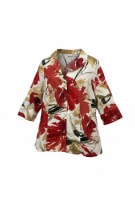 VERPASS Γυναικείο Λινό Σακάκι/Μπλούζα Vintage Floral Πολύχρωμο L