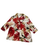 VERPASS Γυναικείο Λινό Σακάκι/Μπλούζα Vintage Floral Πολύχρωμο L