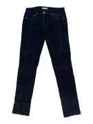 Versace Collection Παντελόνι Velvet Slim Minimal Μαύρο Γυναικείο S