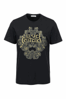 VERSACE COLLECTION T SHIRT GRAPHIC BLACK MEN PRE OWNED M