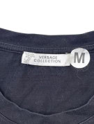 VERSACE COLLECTION T SHIRT GRAPHIC BLACK MEN PRE OWNED M