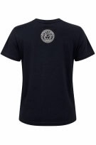VERSACE GRAPHIC TEE MINIMAL BLACK MEN PRE OWNED M