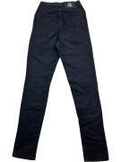 VERSACE JEANS COUTURE DENIM PANTS VINTAGE LOGO BLACK WOMEN'S XS