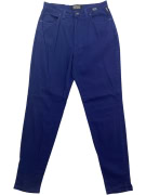 VERSACE JEANS COUTURE jeans vintage con logo blu da donna S/M