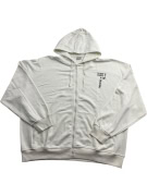 VINTAGE 4F giacca felpa con cappuccio casual Prototype Logo bianco da uomo XL