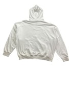 VINTAGE 4F GIACCA CON CAPPUCCIO STAMPA LOGO BIANCO UOMO L/XL
