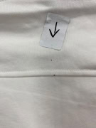 VINTAGE 4F GIACCA CON CAPPUCCIO STAMPA LOGO BIANCO UOMO L/XL