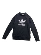VINTAGE ADIDAS ΦΟΥΤΕΡ ΜΕ ΜΕΓΑΛΟ ΛΟΓΟΤΥΠΟ TREFOIL ΜΑΥΡΟ ΓΥΝΑΙΚΕΙΟ XS