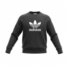 VINTAGE ADIDAS ΦΟΥΤΕΡ ΜΕ ΜΕΓΑΛΟ ΛΟΓΟΤΥΠΟ TREFOIL ΜΑΥΡΟ ΓΥΝΑΙΚΕΙΟ XS