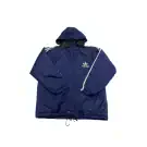 VINTAGE ADIDAS ΜΠΟΥΦΑΝ ΜΕ ΚΟΥΚΟΥΛΑ ΚΑΙ ΜΕΓΑΛΟ LOGO ΠΙΣΩ ΜΠΛΕ UNISEX S