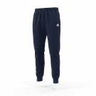 Pantaloni della tuta vintage Adidas da uomo blu scuro con logo ricamato M