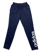 VINTAGE ADIDAS ΠΑΝΤΕΛΟΝΙ ΦΟΡΜΑΣ ΜΕ ΜΕΓΑΛΟ ΛΟΓΟΤΥΠΟ ΜΠΛΕ ΣΚΟΥΡΟ ΓΥΝΑΙΚΕΙΟ S