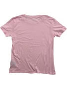 VINTAGE ALPHA INDUSTRIES T-SHIRT CON LOGO ROSA DA UOMO XL