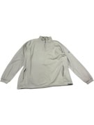 VINTAGE MEN'S CHAMPION QUARTER-ZIP TOP BEIGE SIZE XL