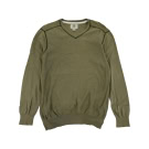 VINTAGE Ανδρικό Πλεκτό Πουλόβερ V-Neck Timberland Λαδί M