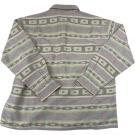 VINTAGE Camicia da uomo con motivo geometrico - S/M