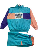 Vintage Aquatic Sportswear Tracksuit Colorblock 90s