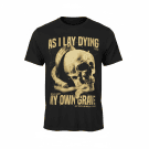 VINTAGE AS I LAY DYING MY OWN GRAVE 2018 METALCORE T-SHIRT