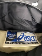 VINTAGE ASICS PUFFER ΑΜΑΝΙΚΟ ΜΠΟΥΦΑΝ ΜΕ ΨΗΛΟ ΛΑΙΜΟ ΜΑΥΡΟ ΑΝΔΡΙΚΟ L