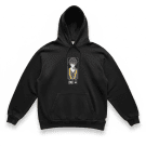 VINTAGE AVATAR: THE LAST AIRBENDER HOODIE ΜΕ ZUKO PRINT ΜΑΥΡΟ ΑΝΔΡΙΚΟ L