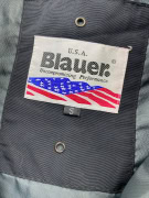 VINTAGE BLAUER ΤΖΑΚΕΤ ΜΕ ΤΣΕΠΕΣ ΜΑΥΡΟ ΑΝΔΡΙΚΟ S