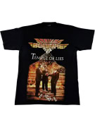 VINTAGE BONFIRE TEMPLE OF LIES ROCK/METAL T-SHIRT TOUR 2018