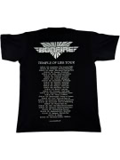 VINTAGE BONFIRE TEMPLE OF LIES ROCK/METAL T-SHIRT TOUR 2018