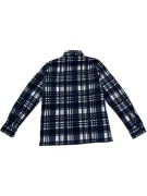 VINTAGE BORGO DEI POETI CHECKERED FLEECE SHIRT-JACKET WOMEN'S M