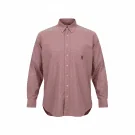 VINTAGE BOSS HUGO BOSS CAMICIA UOMO A MANICHE LUNGHE CON RICAMO XXL