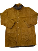 VINTAGE BREATH MADE IN ITALY MEN'S SUEDE JACKET IN TAN COLOR M/L