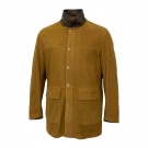 VINTAGE BREATH MADE IN ITALY MEN'S SUEDE JACKET IN TAN COLOR M/L