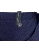 VINTAGE CALVIN KLEIN JEANS KNIT SWEATER STRIPED BLUE MEN'S L