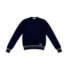 VINTAGE CALVIN KLEIN JEANS KNIT SWEATER STRIPED BLUE MEN'S L