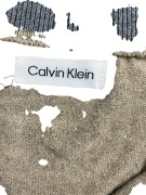 VINTAGE CALVIN KLEIN ΠΛΕΚΤΗ ΜΠΛΟΥΖΑ ΜΕ ΦΕΡΜΟΥΑΡ 1/4 ΚΑΦΕ ΑΝΔΡΙΚΟ 3XL