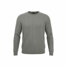 VINTAGE CALVIN KLEIN ΠΛΕΚΤΟ ΠΟΥΛΟΒΕΡ ΡΙΜΠ ΓΚΡΙ ΑΝΔΡΙΚΟ XXL