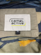 GIACCA VINTAGE CAMEL ACTIVE CON ZIP E TASCHE BEIGE DA UOMO XL