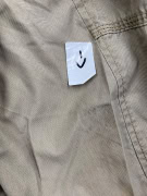 GIACCA VINTAGE CAMEL ACTIVE CON ZIP E TASCHE BEIGE DA UOMO XL