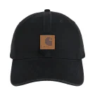 Cappello nero vintage Carhartt con logo taglia unica