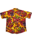 VINTAGE CARRERA UTILITY ΠΟΥΚΑΜΙΣΟ FRUIT PRINT ΠΟΛΥΧΡΩΜΟ ΑΝΔΡΙΚΟ S