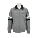 FELPA CON ZIP DA UOMO VINTAGE CHAMPION GRIGIA