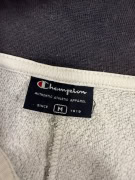 FELPA CON ZIP DA UOMO VINTAGE CHAMPION GRIGIA