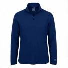VINTAGE CHAMPION ATHLETIC NAVY BLUE HALF-ZIP FLEECE SWEATSHIRT MEN'S 3XL