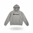 VINTAGE CHAMPION ΦΟΥΤΕΡ ΜΕ ΚΟΥΚΟΥΛΑ ΚΕΝΤΗΜΕΝΟ ΛΟΓΟΤΥΠΟ ΓΚΡΙ ΓΥΝΑΙΚΕΙΟ L
