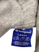 VINTAGE CHAMPION ΦΟΥΤΕΡ ΜΕ ΚΟΥΚΟΥΛΑ ΚΕΝΤΗΜΕΝΟ ΛΟΓΟΤΥΠΟ ΓΚΡΙ ΓΥΝΑΙΚΕΙΟ L